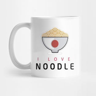 I Love Noodle Mug